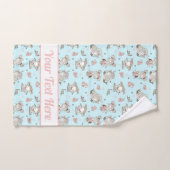 Petites Filles Lisant Des Livres Idées Cadeaux (Serviette à main)