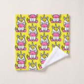 Petites filles Unicorn Pony (Gant de toilette)