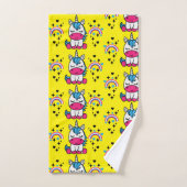 Petites filles Unicorn Pony (Serviette à main)
