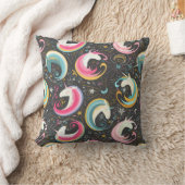 Petites Filles Unicorne Lance Oreiller (Couverture)