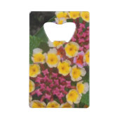 Petites Fleurs Tropicales Jaunes Aux Bureaux Roses (Dos)