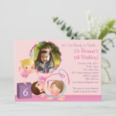 Petites gymnases - Gymnastique Invitation d'annive (Debout devant)