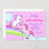 Petites invitations de fête d'anniversaire de (Devant / Derrière)