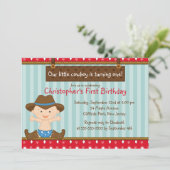 Petites invitations mignonnes de fête (Debout devant)