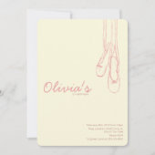 Petites invitations simples et élégantes de (Devant)