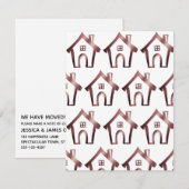 Petites maisons que nous avons déménagées Carte Ro (Devant / Derrière)