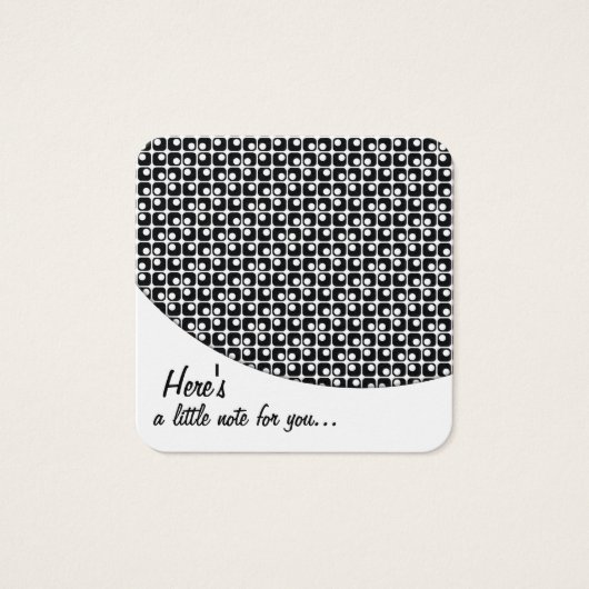 Petites notes de message rétroconçues pour le Moti (Devant)