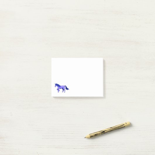 Petites notes post-it de licorne (Sur un bureau)