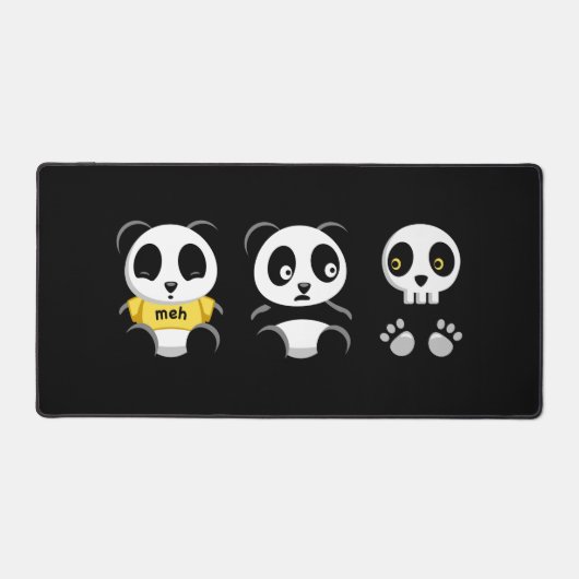 Petites pandas dans l'obscurité (Recto)