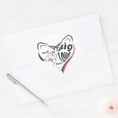 Petites Portes, Grand Amour. Autocollant (Enveloppe)