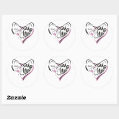 Petites Portes, Grand Amour. Autocollant (Feuille)