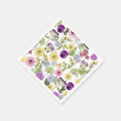 Petites serviettes en papier baby shower à thème F (Coin)