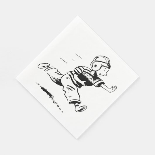 Petites serviettes en papier recto (Coin)