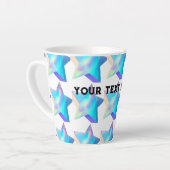 Petites tasses en latte, 12 oz tasses en latte de  (Angle gauche)