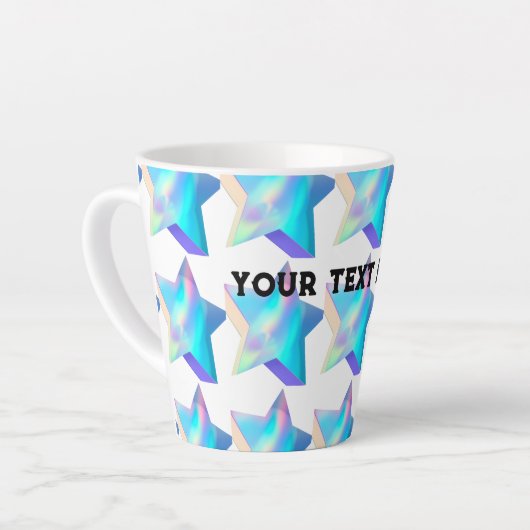 Petites tasses en latte, 12 oz tasses en latte de  (Angle gauche)