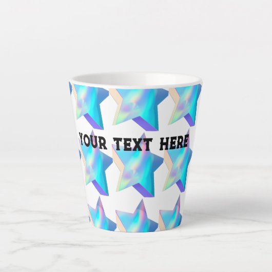 Petites tasses en latte, 12 oz tasses en latte de  (Devant)