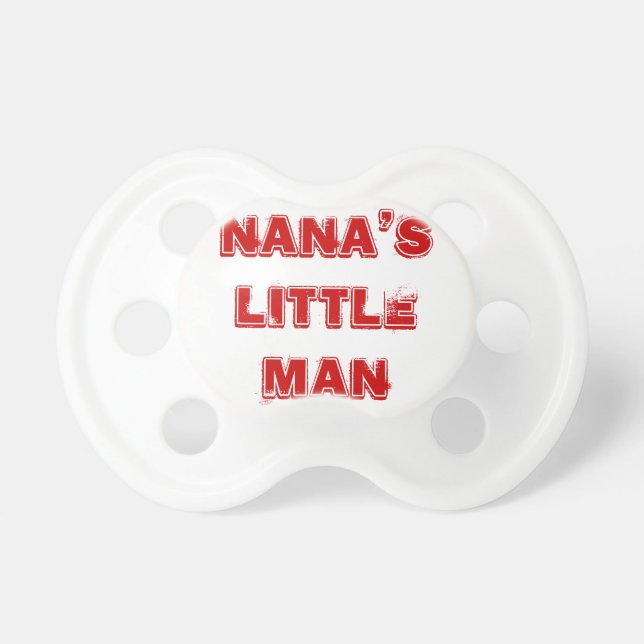 Petites tétines de bébé de l'homme de Nana (Devant)