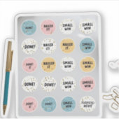 Petites Victoires" Stickers : Célébrez Votre Quoti (Devant)