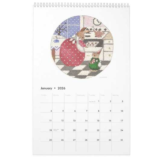 petitpaintpaintdraw calendrier 2026 (Jan 2026)