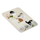 PetitRose "Kittens Beauty Salon", Magnet (Côté Droit)