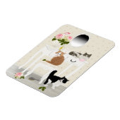 PetitRose "Kittens Beauty Salon", Magnet (Côté Gauche)