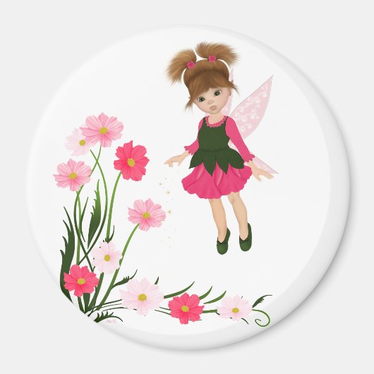 PetitRose "Petite fleur de fleur", Magnet (Devant)