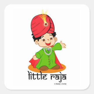 Petits autocollants de rajah