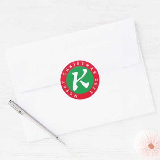 Petits autocollants de scellés d'enveloppe de Noël (Enveloppe)
