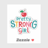 Petits autocollants mignons – Autocollant vinyle k (Feuille)