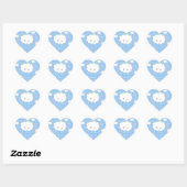 Petits Autocollants Nuages Kawaii Nuages (Feuille)