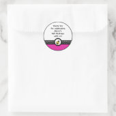 Petits autocollants pour la fête d'anniversaire de (Sac)
