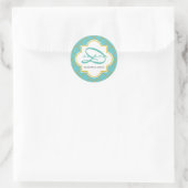 Petits autocollants ronds de quatrefoil (Sac)