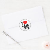 Petits Autocollants / Stickers I love educ pop (Enveloppe)