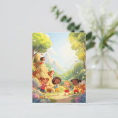 Petits Aventuriers - Carte postale Randonnée pour  (Debout devant)