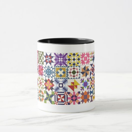 Petits blocs par Sentimental Stitts Mug (Centre)