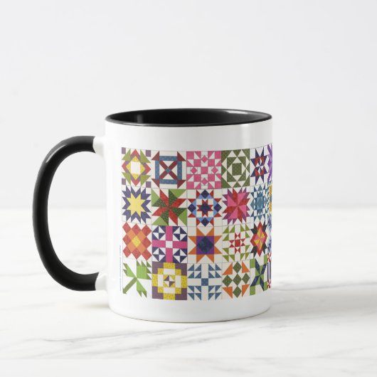 Petits blocs par Sentimental Stitts Mug (Gauche)