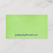 Petits Cartes de visite blancs (Dos)