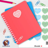 Petits coeurs | Autocollants