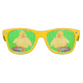 Petits enfants Jaunes Canards Lunettes de soleil a (Devant)