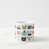 Petits enfants Mug - Visages animaux (Devant)
