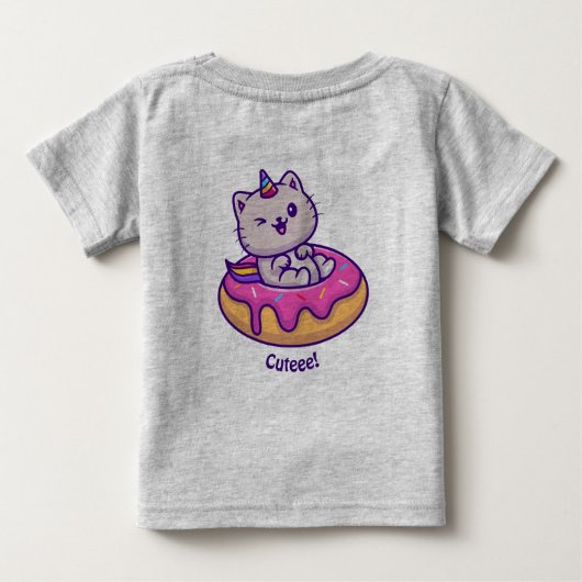 Petits et T-shirts pour bébés (Dos)