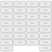 Petits Étiquettes de texte individuels (Devant)