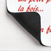 Petits fois de La d'à de pas de Tapis de souris un (Coin)