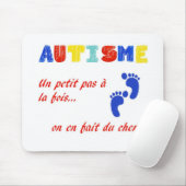 Petits fois de La d'à de pas de Tapis de souris un (Avec souris)