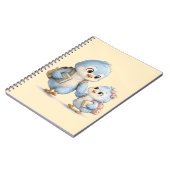 Petits frères et sœurs oiseaux doux Cahier à spira (Côté gauche)