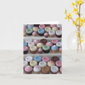 Petits gâteaux ! Carte de note (Fleur jaune)