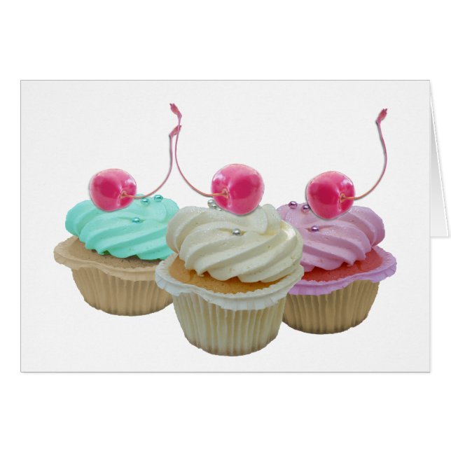 Petits gâteaux de cerise (Devant horizontal)