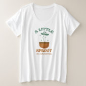 Petits germes Faire-part de grossesse (Design devant)