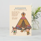 Petits Indiens Invitation (Debout devant)