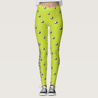 Petits Leggings Déchets - Jaune